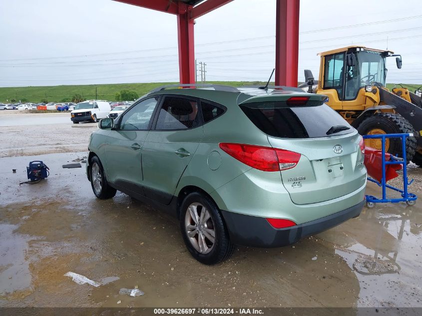 2011 Hyundai Tucson Gls VIN: KM8JUCAC4BU286283 Lot: 39626697