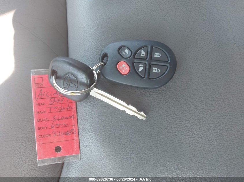 2007 Toyota Sienna Xle Limited VIN: 5TDZK22C37S087226 Lot: 39626736