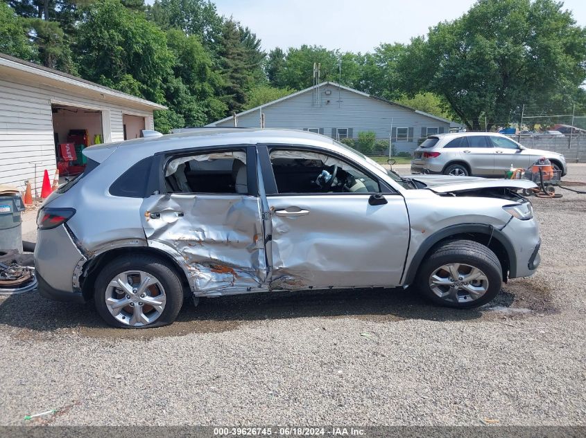 2023 Honda Hr-V Awd Lx VIN: 3CZRZ2H32PM739945 Lot: 39626745