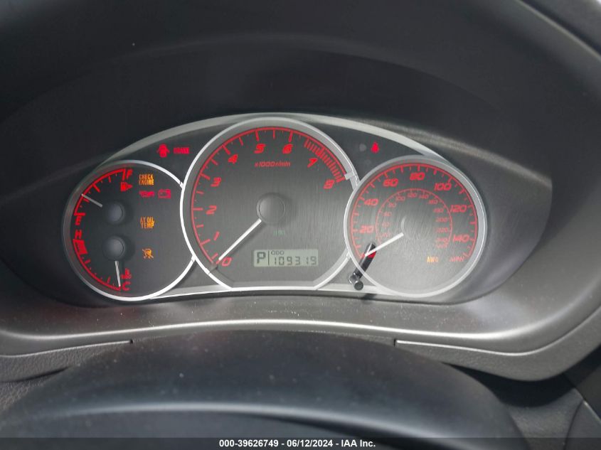 2008 Subaru Impreza Wrx VIN: JF1GH75678H800116 Lot: 39626749