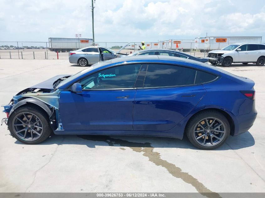 2021 Tesla Model 3 Long Range Dual Motor All-Wheel Drive VIN: 5YJ3E1EB3MF087348 Lot: 39626753