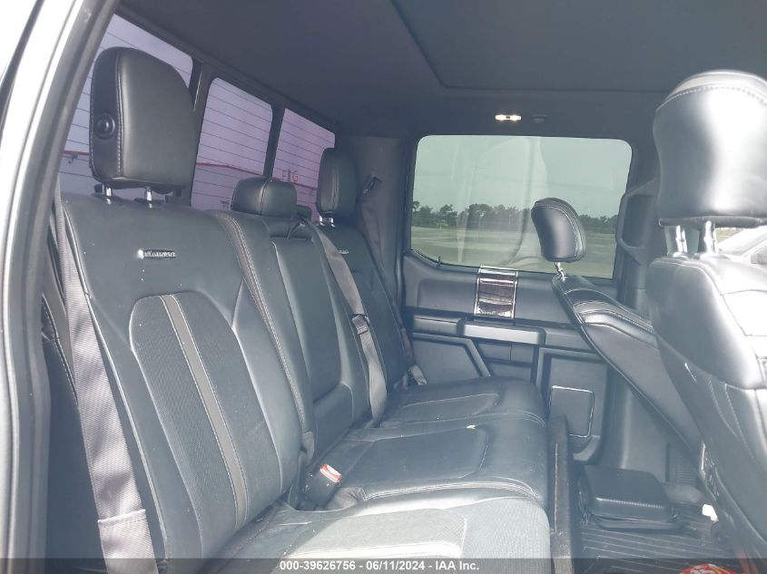 2017 Ford F-350 Platinum VIN: 1FT8W3DT1HED16481 Lot: 39626756