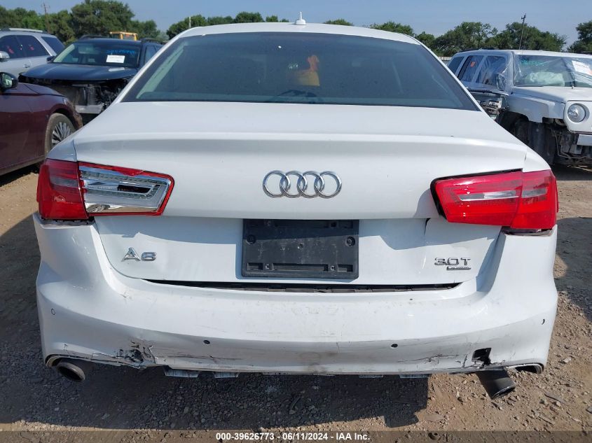 2013 Audi A6 3.0T Premium VIN: WAUJGAFC5DN063642 Lot: 39626773