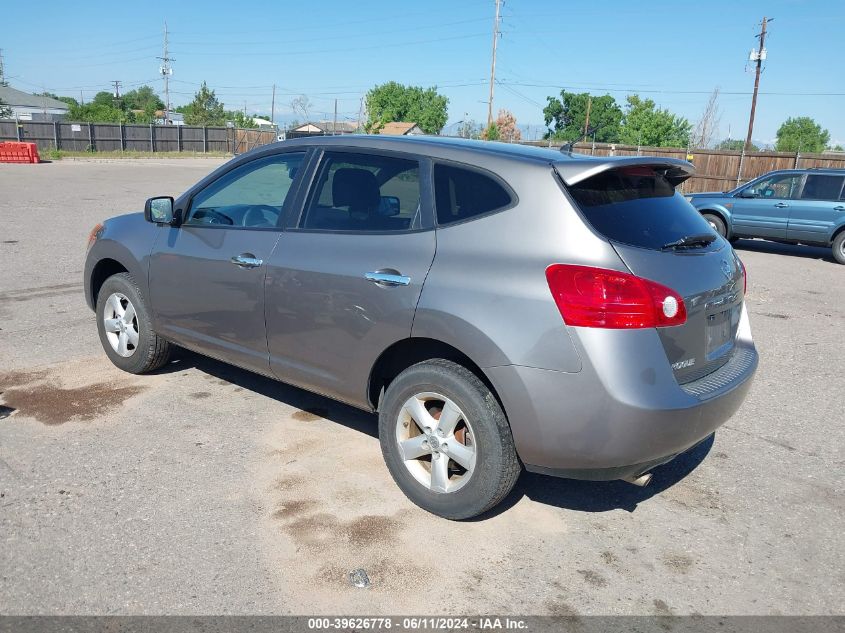 2010 Nissan Rogue S VIN: JN8AS5MV7AW106403 Lot: 39626778