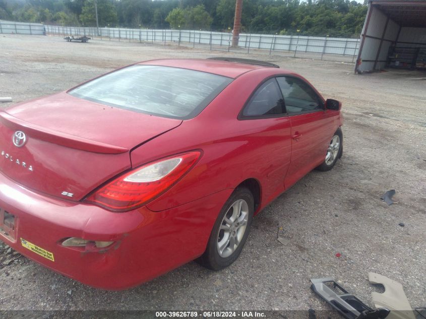 2007 Toyota Camry Solara Se VIN: 4T1CE30P47U756801 Lot: 39626789