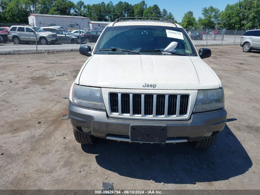 2004 Jeep Grand Cherokee Laredo VIN: 1J4GW48S54C279941 Lot: 39626794