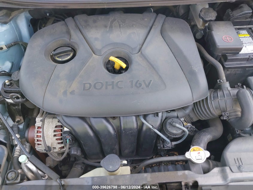 2013 Hyundai Elantra Gls VIN: KMHDH4AE4DU727311 Lot: 39626798