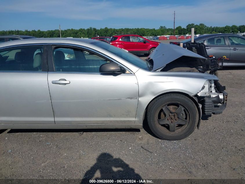 2010 Chevrolet Malibu Ls VIN: 1G1ZA5E01AF289116 Lot: 39626800