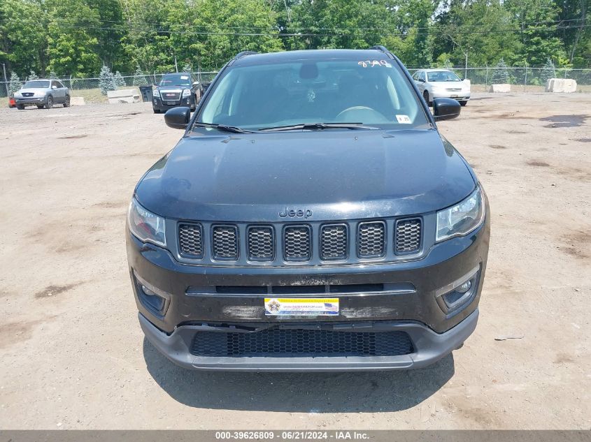 2020 Jeep Compass Altitude 4X4 VIN: 3C4NJDBBXLT168390 Lot: 39626809