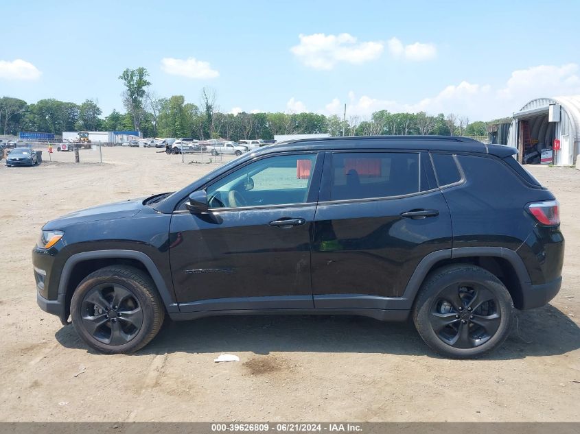 2020 Jeep Compass Altitude 4X4 VIN: 3C4NJDBBXLT168390 Lot: 39626809