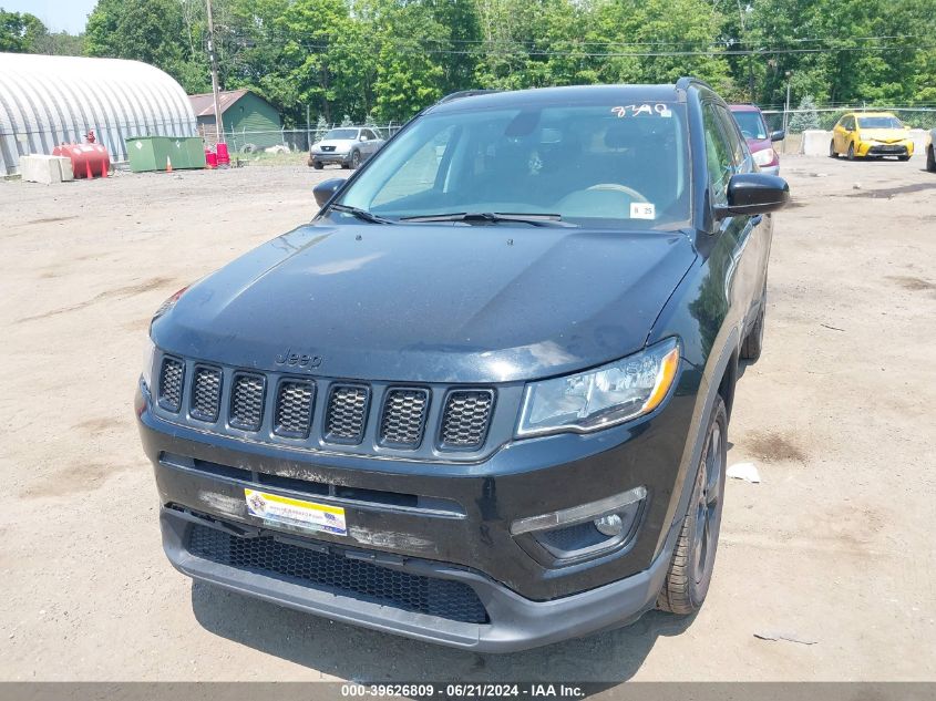 2020 Jeep Compass Altitude 4X4 VIN: 3C4NJDBBXLT168390 Lot: 39626809