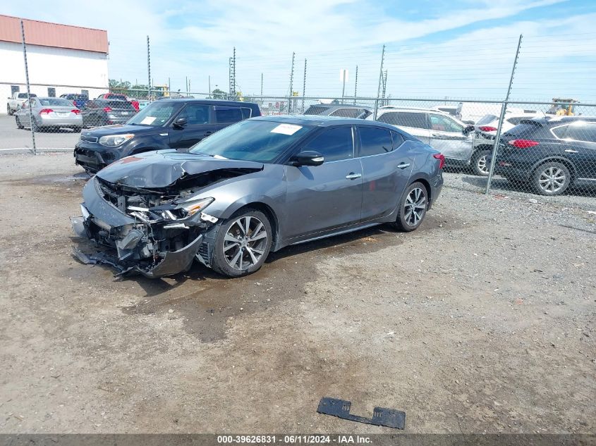 2017 Nissan Maxima 3.5 Platinum VIN: 1N4AA6AXHC378603 Lot: 39626831