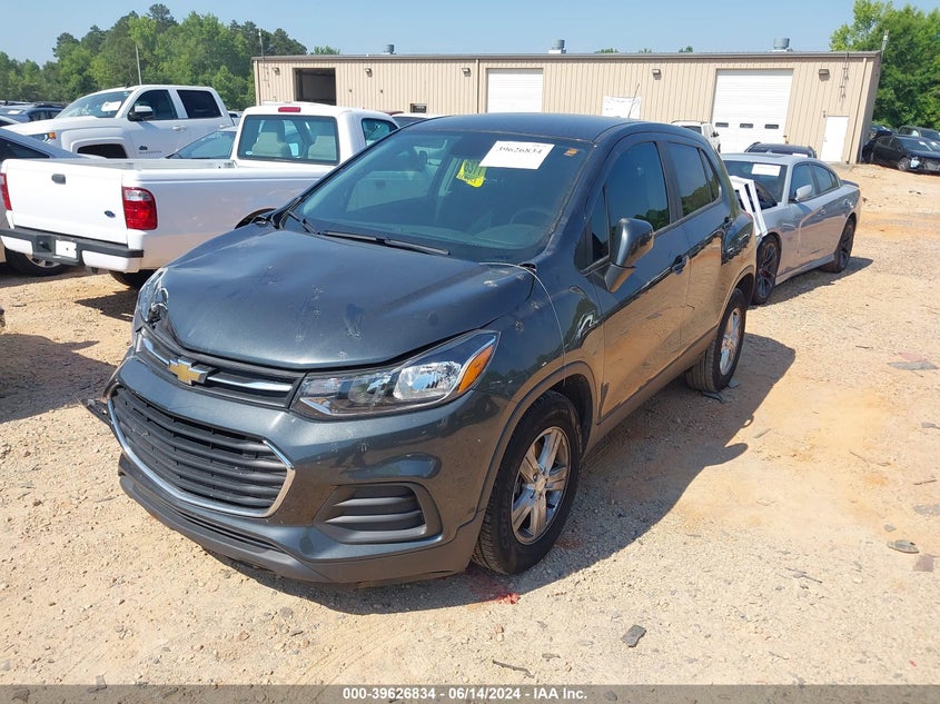 VIN 3GNCJKSB8LL196501 2020 CHEVROLET TRAX FWD LS