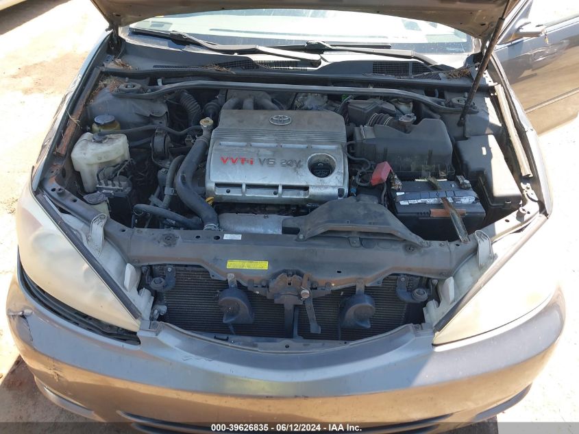 2004 Toyota Camry Xle V6 VIN: 4T1BF32K54U585546 Lot: 39626835