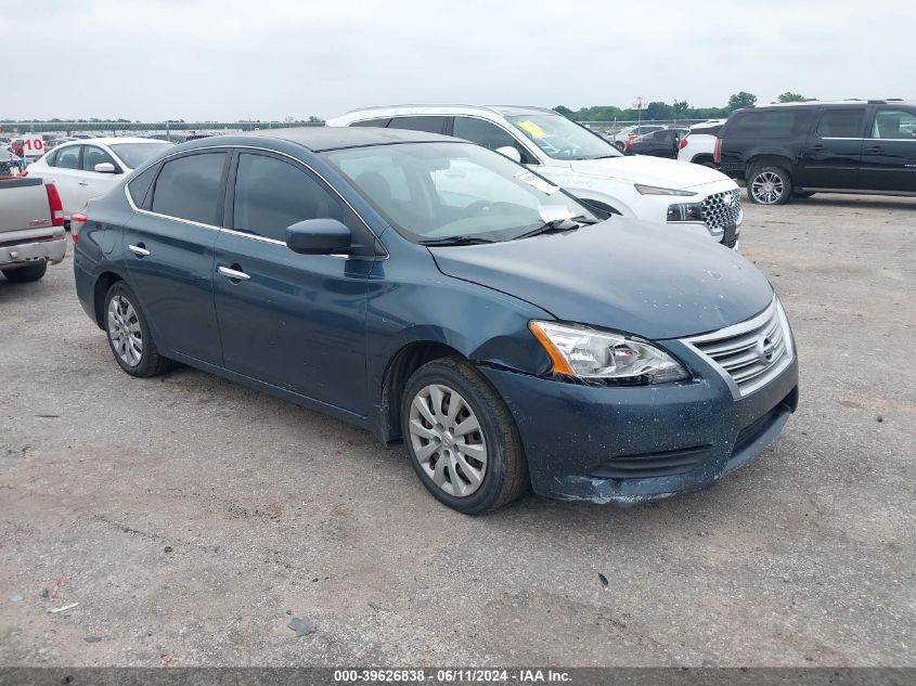 3N1AB7AP5EY312902 2014 Nissan Sentra Sv