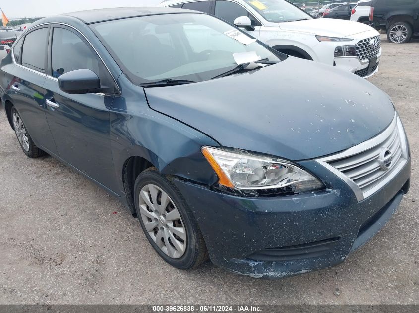 3N1AB7AP5EY312902 2014 Nissan Sentra Sv