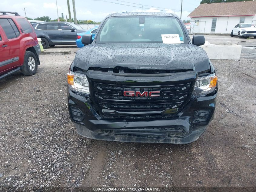 2021 GMC Canyon 2Wd Short Box Elevation Standard VIN: 1GTG5BEN9M1276421 Lot: 39626840