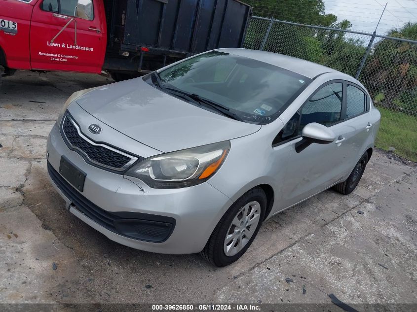 KNADN4A37D6104925 | 2013 KIA RIO