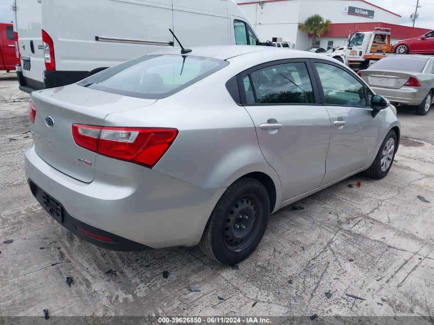 KNADN4A37D6104925 | 2013 KIA RIO