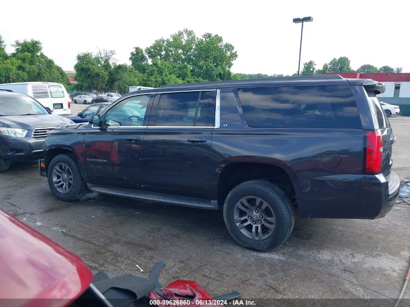 2015 Chevrolet Suburban 1500 Lt VIN: 1GNSCJKC4FR596156 Lot: 39626860