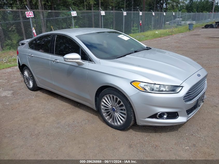 2016 Ford Fusion Titanium VIN: 3FA6P0K90GR179609 Lot: 39626868