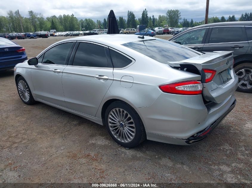 2016 Ford Fusion Titanium VIN: 3FA6P0K90GR179609 Lot: 39626868