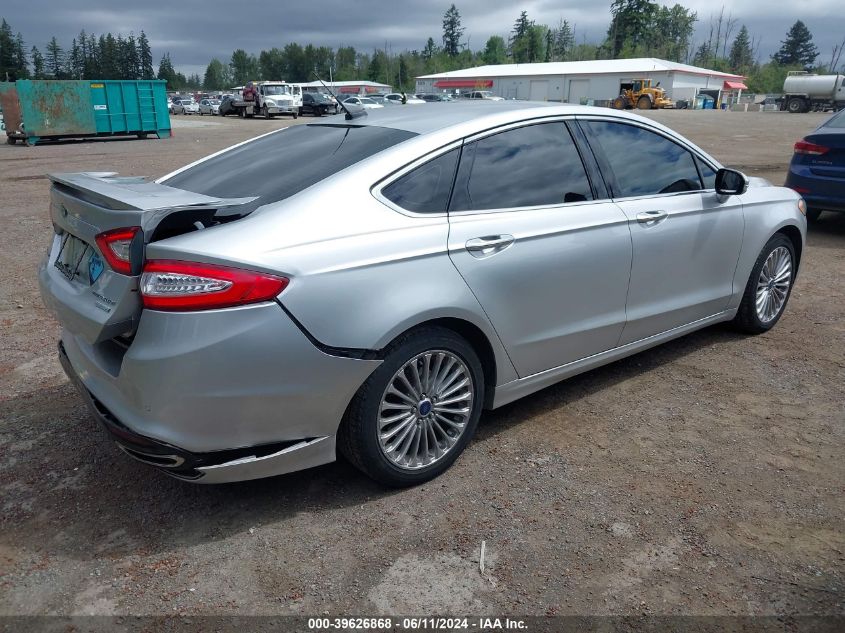 2016 Ford Fusion Titanium VIN: 3FA6P0K90GR179609 Lot: 39626868