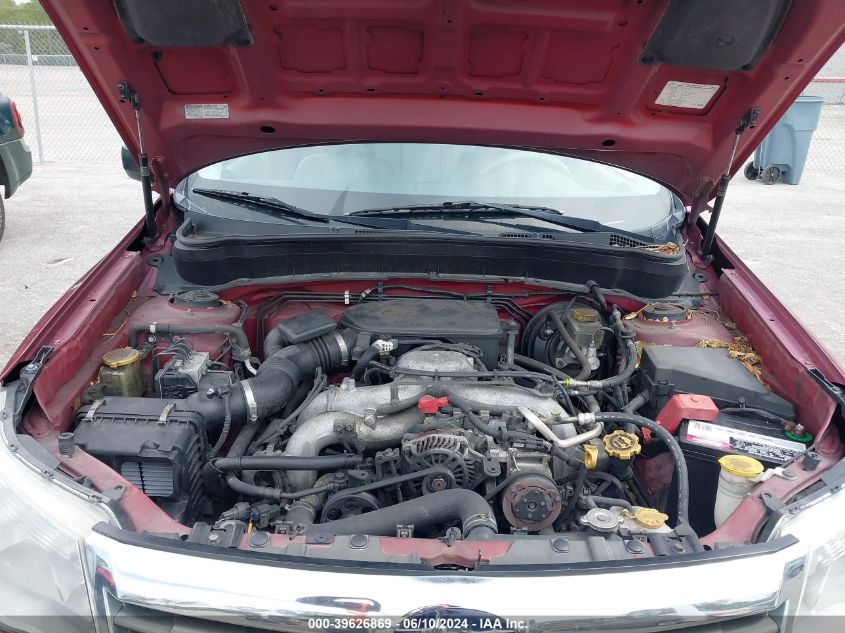 2010 Subaru Forester 2.5X VIN: JF2SH6BC7AH798397 Lot: 39626869