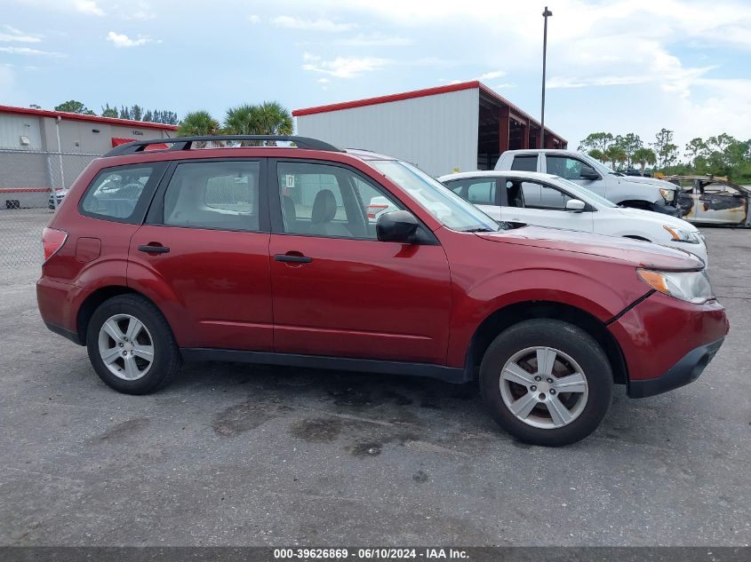 2010 Subaru Forester 2.5X VIN: JF2SH6BC7AH798397 Lot: 39626869