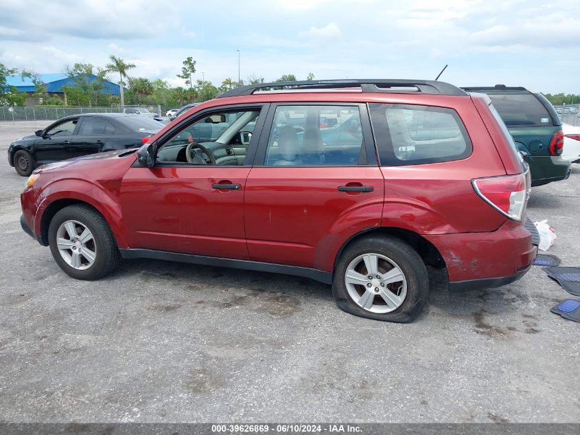 2010 Subaru Forester 2.5X VIN: JF2SH6BC7AH798397 Lot: 39626869
