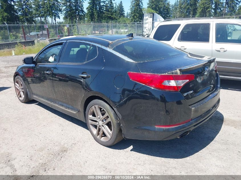 2013 Kia Optima Sx VIN: 5XXGR4A61DG121316 Lot: 39626870