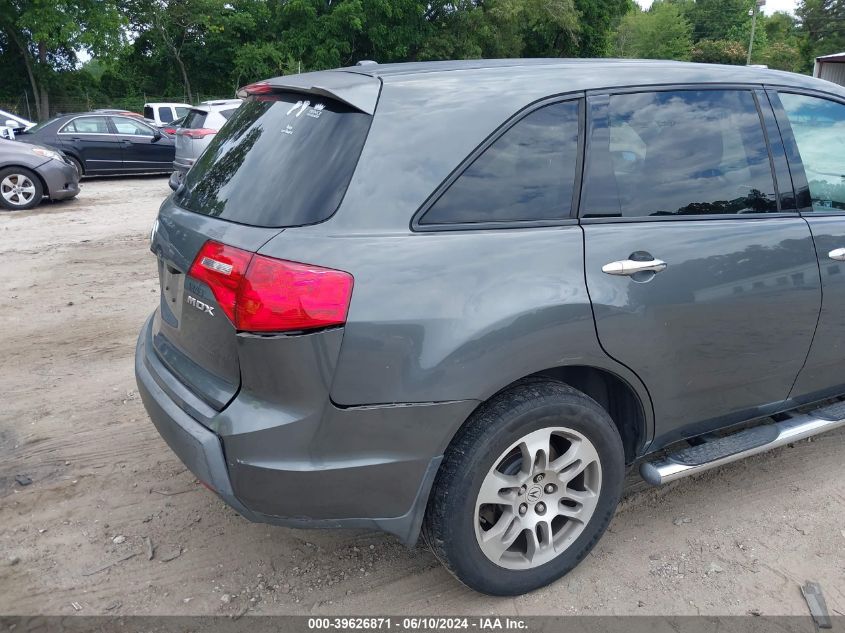 2007 Acura Mdx Technology Package VIN: 2HNYD28347H543644 Lot: 39626871