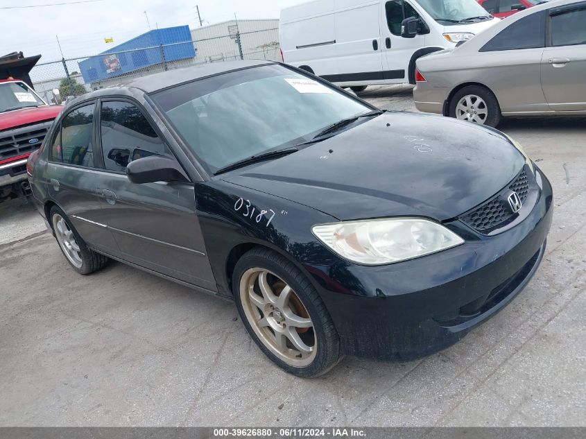 2HGES16504H520324 | 2004 HONDA CIVIC