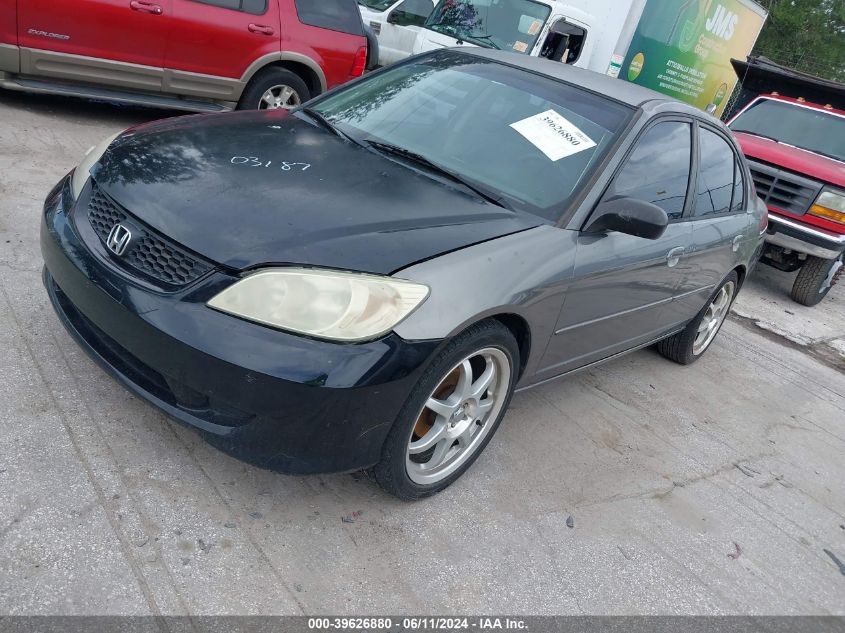 2HGES16504H520324 | 2004 HONDA CIVIC