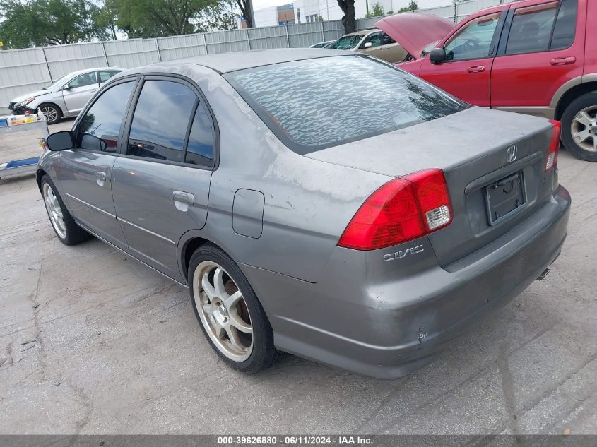 2HGES16504H520324 | 2004 HONDA CIVIC