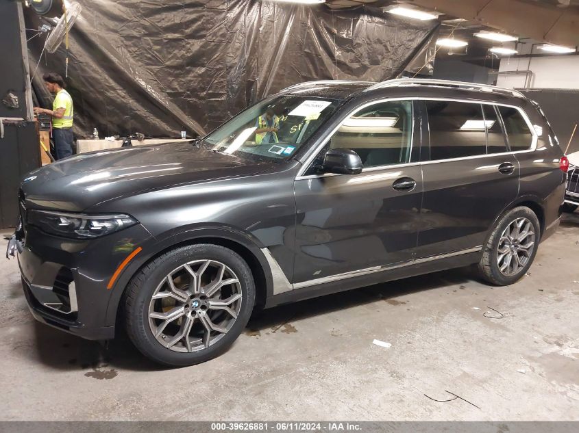 2021 BMW X7 xDrive40I VIN: 5UXCW2C06M9H52579 Lot: 39626881