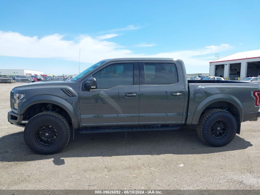 2018 Ford F-150 Raptor VIN: 1FTFW1RG0JFB99080 Lot: 39626892