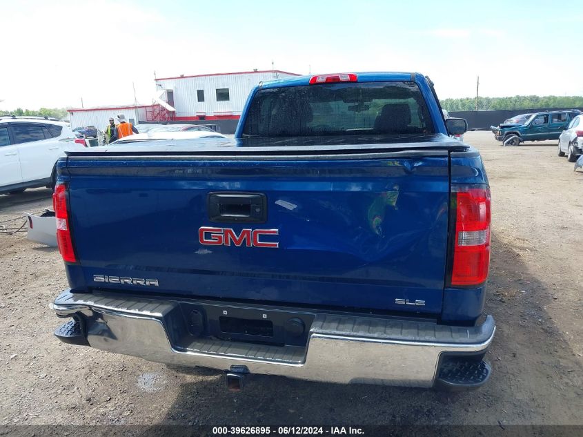 2016 GMC Sierra 1500 Sle VIN: 1GTV2MEC7GZ378770 Lot: 39626895