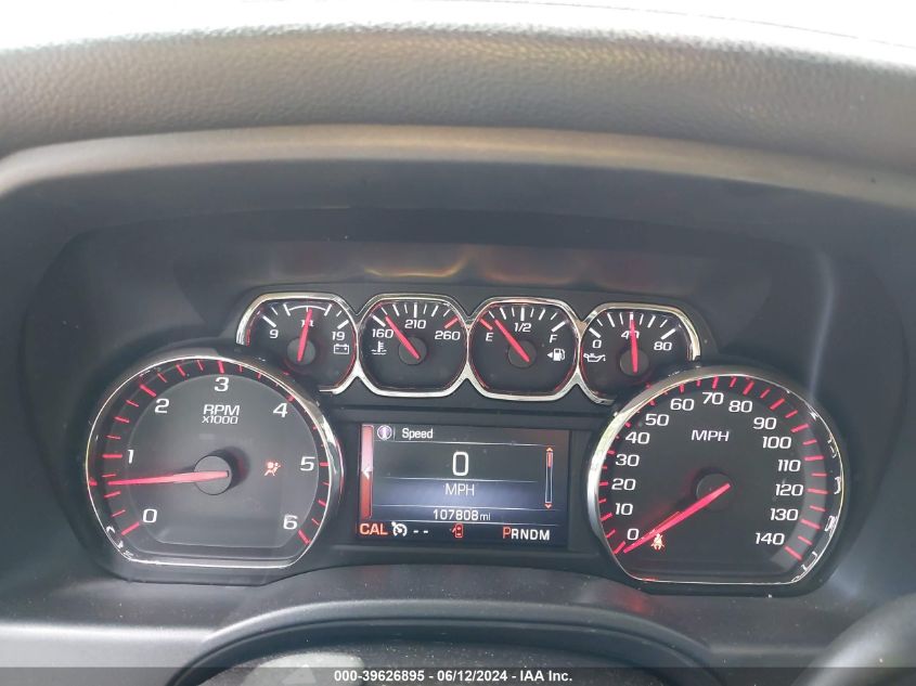 2016 GMC Sierra 1500 Sle VIN: 1GTV2MEC7GZ378770 Lot: 39626895