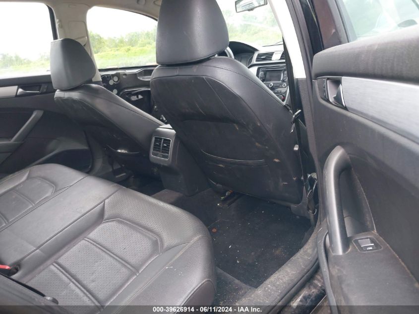 2013 Volkswagen Passat 2.5L Se VIN: 1VWBP7A33DC034604 Lot: 39626914