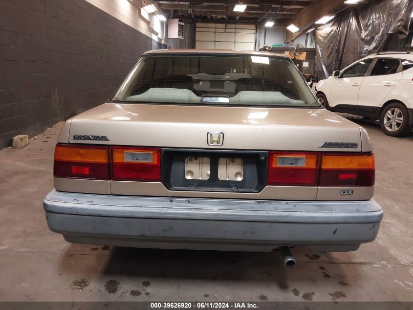 1HGCA5525KA079407 1989 Honda Accord Dx