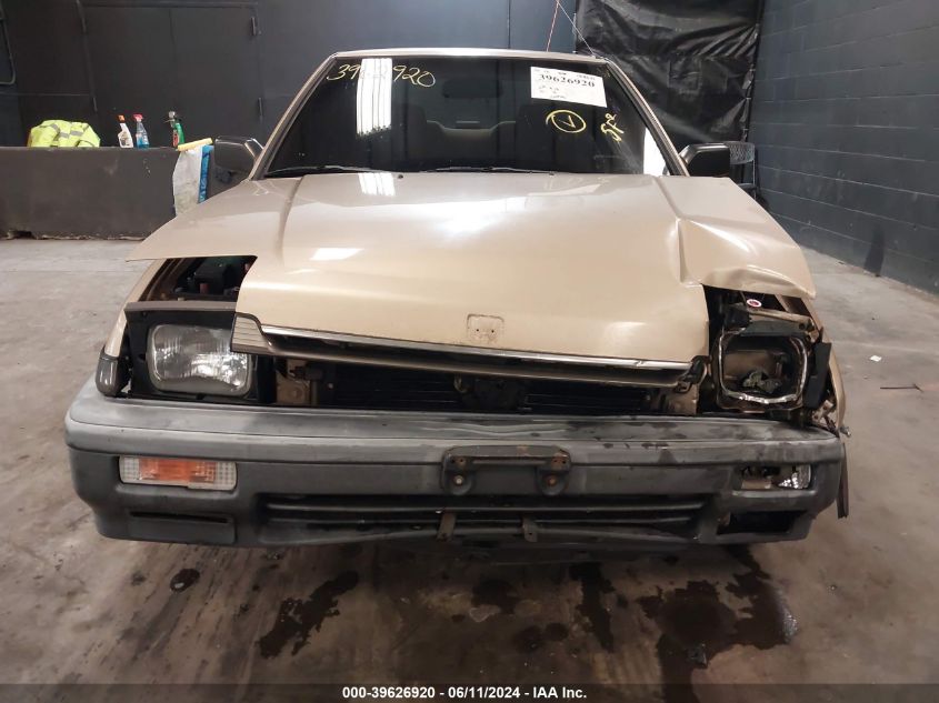 1HGCA5525KA079407 1989 Honda Accord Dx