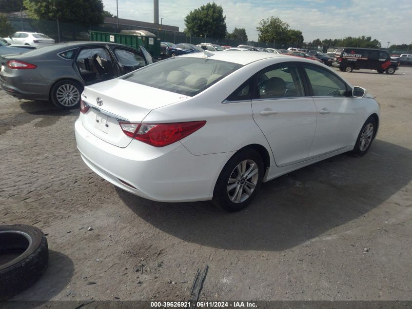 2013 Hyundai Sonata Gls VIN: 5NPEB4AC9DH729784 Lot: 39626921