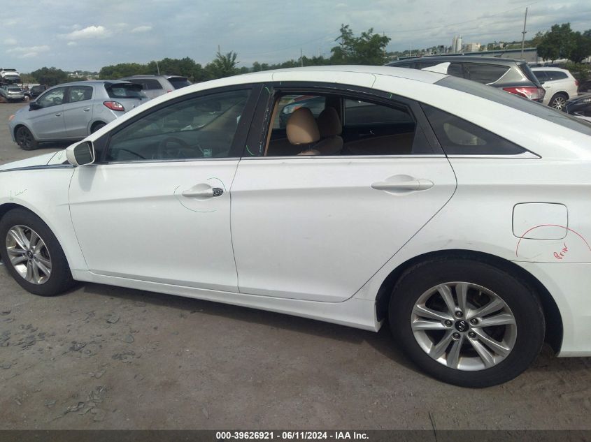 2013 Hyundai Sonata Gls VIN: 5NPEB4AC9DH729784 Lot: 39626921