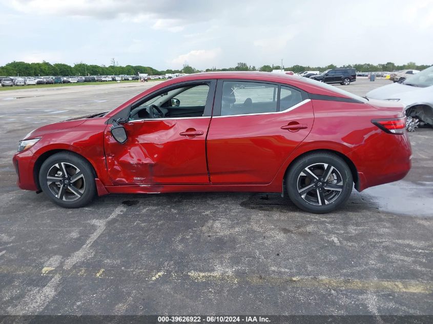 2024 Nissan Sentra Sv Xtronic Cvt VIN: 3N1AB8CV4RY202821 Lot: 39626922