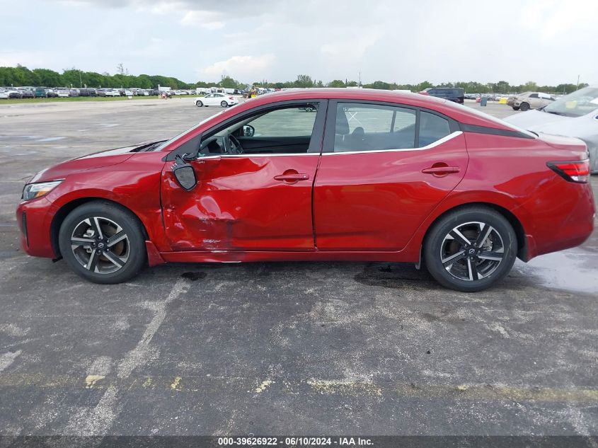 2024 Nissan Sentra Sv Xtronic Cvt VIN: 3N1AB8CV4RY202821 Lot: 39626922