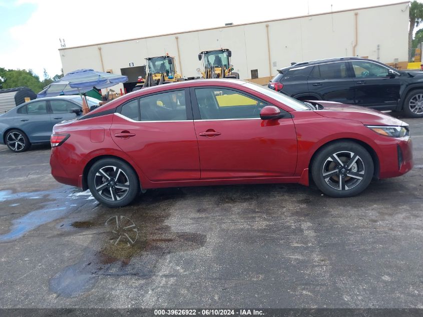 2024 Nissan Sentra Sv Xtronic Cvt VIN: 3N1AB8CV4RY202821 Lot: 39626922