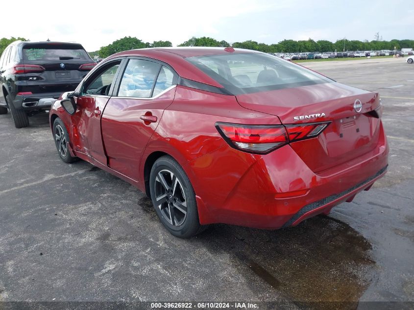 2024 Nissan Sentra Sv Xtronic Cvt VIN: 3N1AB8CV4RY202821 Lot: 39626922