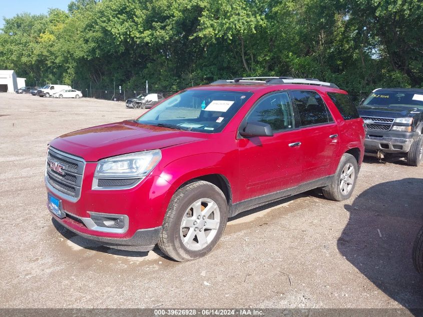 2013 GMC Acadia Sle-2 VIN: 1GKKVPKD1DJ263816 Lot: 39626928