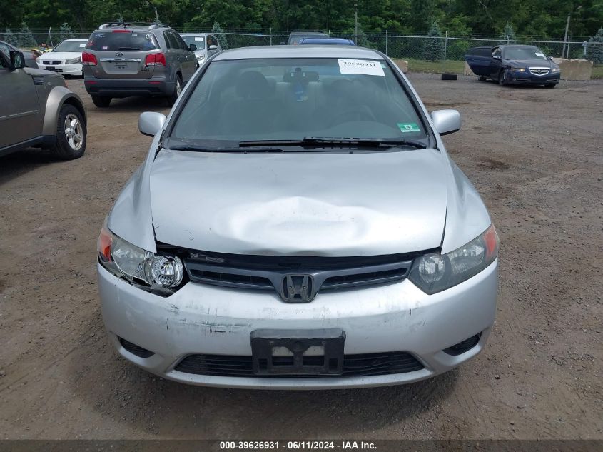2007 Honda Civic Lx VIN: 2HGFG11607H526439 Lot: 39626931